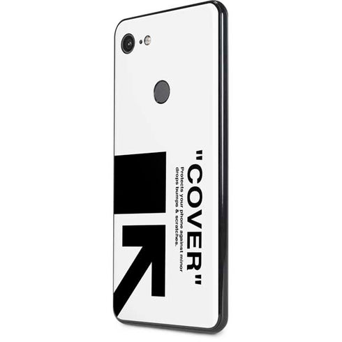 Black and White Arrows Google Pixel 3 XL Skin